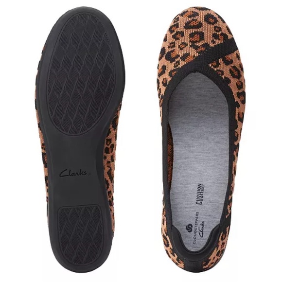 Clark’s Cloudsteppers Tan Leopard - Picture 1 of 13